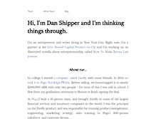 Tablet Screenshot of danshipper.com